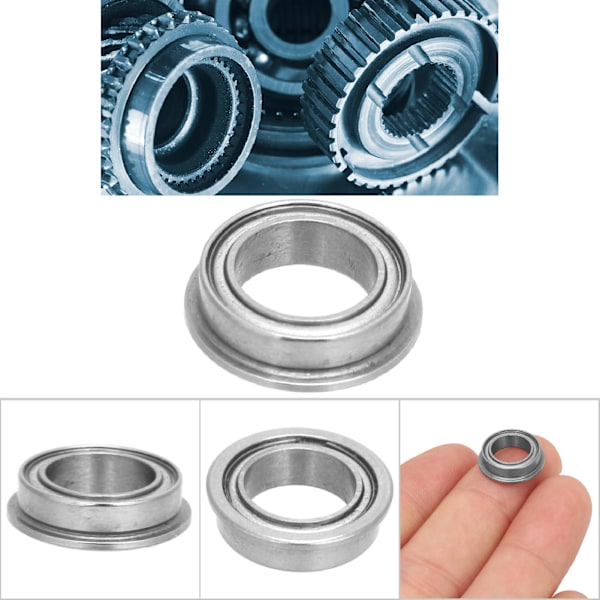 10 stk. MF-type Lejer Dobbelt Forseglede Dybe Rillkuglelejer (MF128ZZ 8x12x3.5mm)