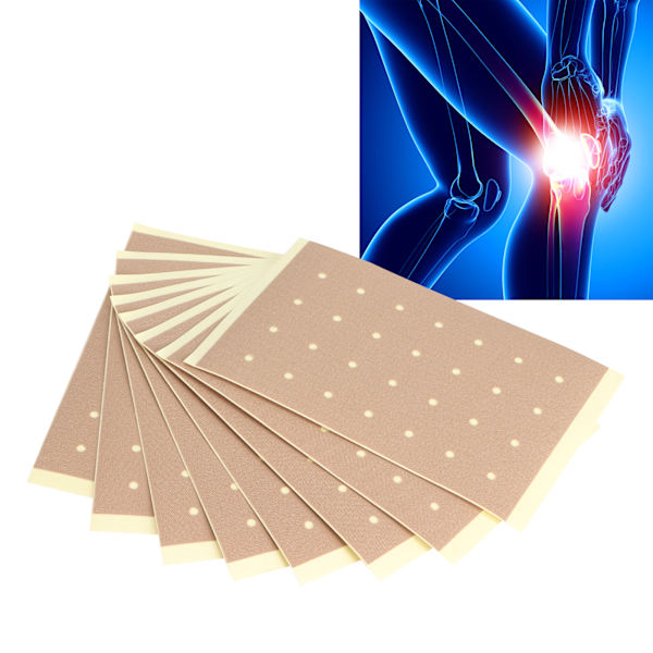 Smärtlindrande Plåster Bärbar Små Led- och Muskelsmärtlindrande Plåster för Snabb Smärta och Inflammation