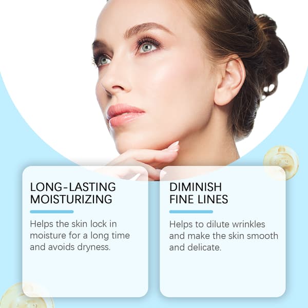 Collagen cream is a mild, moisturizing, firming, and skin-refining face cream.