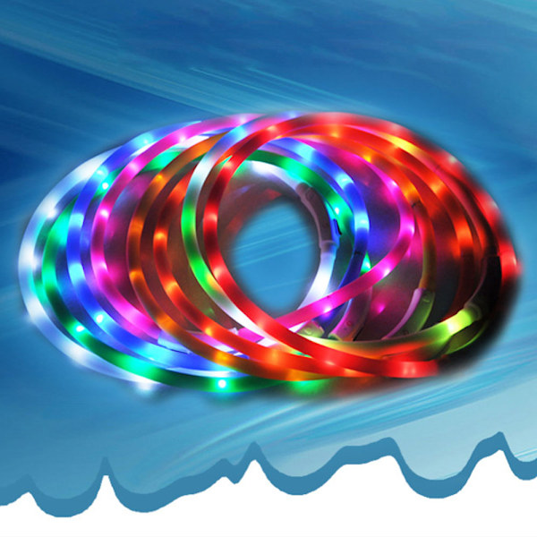 Färger Mjuka & Säkra 3M Reflekterande Pastellfärgade Neopren Vadderade Hundhalsband