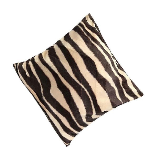 45 cm Dyremønster Leopard Zebra Putetrekk Sofadekor #01 A 3[TT] A 3 45x45cm