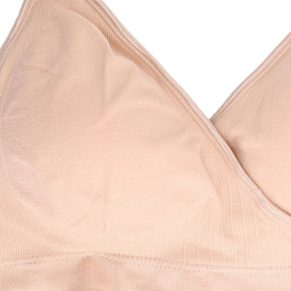 Amme-BH med frontlås, brede sider, fire rader med spenner, for gravide, XL
