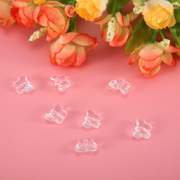 100 st Transparent Crystal Akryl Spread Bordsdekoration