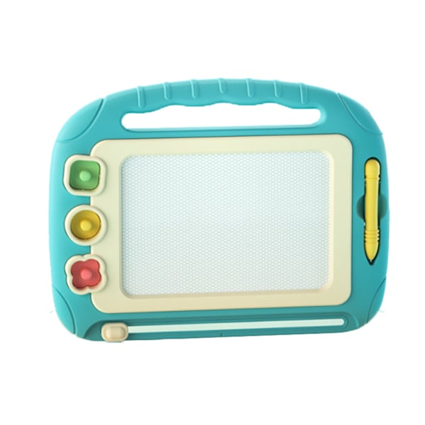Slettbar magnetisk tavle for husstand, babyfargegraffititavle
