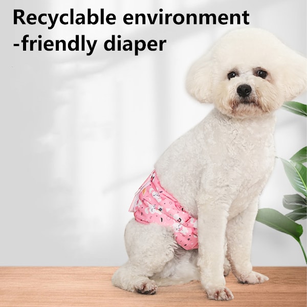 Vaskbare Hanhund Bleer (Pakke med 3), Genanvendelige Mavebånd til Hanhunde, Hanhund Mavewrap