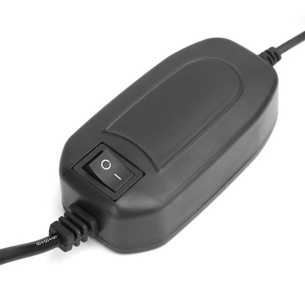 100-240V Luftbubbla Färgrik LED-lampa Akvarielampa Vattenväxter Växande lampa DB-40 US