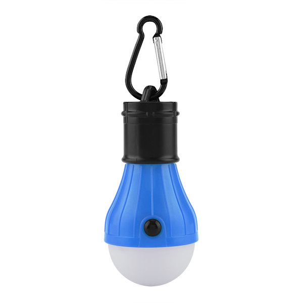 Mini Bärbar 3 LED Tält Hängande Lykta Utomhus Fiske Camping Ljuslampa (Blå)