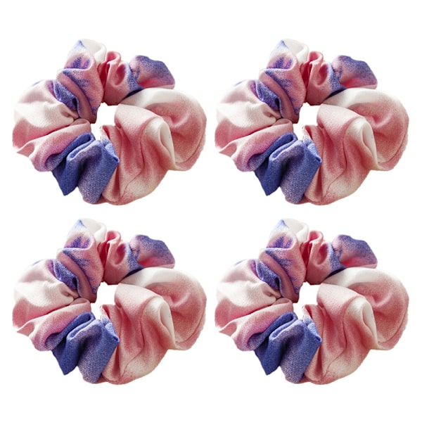 4 st hårsnoddar, håraccessoarer, hårsnodd, hästsvansar, hårhållare, elastiska hårsnoddar