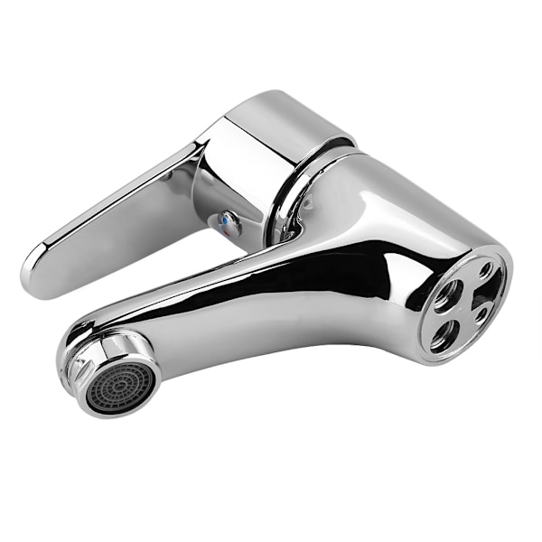 Krombelagt baderomsvask servantkran kaldt og varmt vann (UK Standard G1/2\")