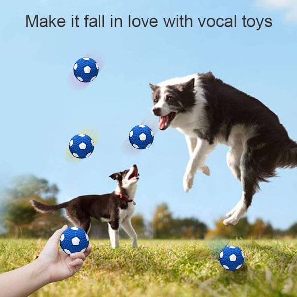 Hållbar pipig hund leksak tugga hämta boll fotboll kostym för leksak interaktiv hämta och lek tillbehör