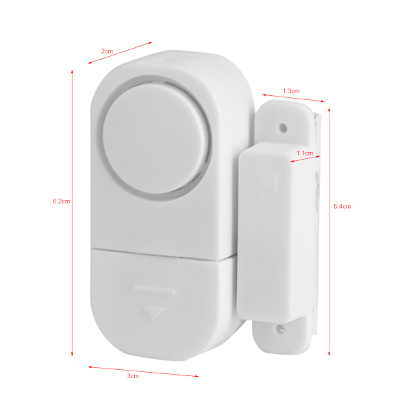 Wireless Home Window Door Entry Anti-Theft Anti-Burglar Security Alarm System Magnetic Sensor