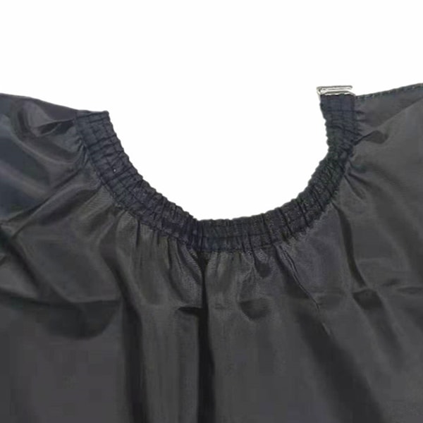 Hiustenleikkausviitta aikuisille, vedenpitävä hiusten muotoiluvita nylon hiustenleikkaus salonkiviitta mekko hiusstudiossa napin sulkemisella - 55\" x 63\"