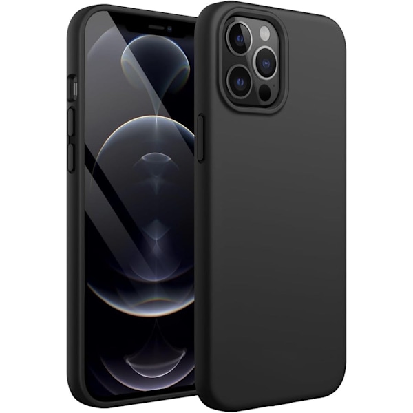 Sleek and Protective iPhone 12 Pro Max Matte Black Case