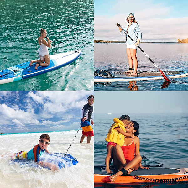 Spiral SUP-koppel Premium Design för Flat & Öppet Vatten Stand Up Paddleboard