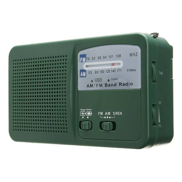 Hand Cranked Radio Multi Function AM FM Radio with LED