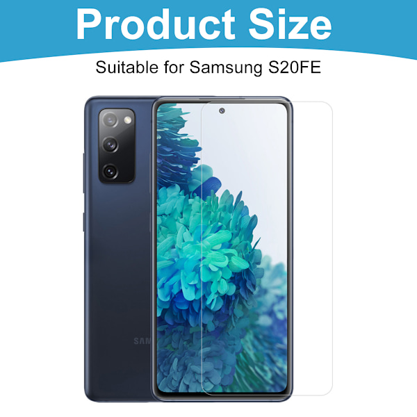Kattava Galaxy S20 FE Näytönsuoja Nanoedge Suojamuovi läpinäkyvä