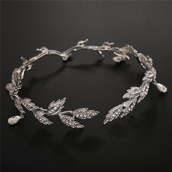 Flickor Rhinestone Tiara Hårband - Balfest Hår Smycken för Bröllop, Brudtärnor, Födelsedag