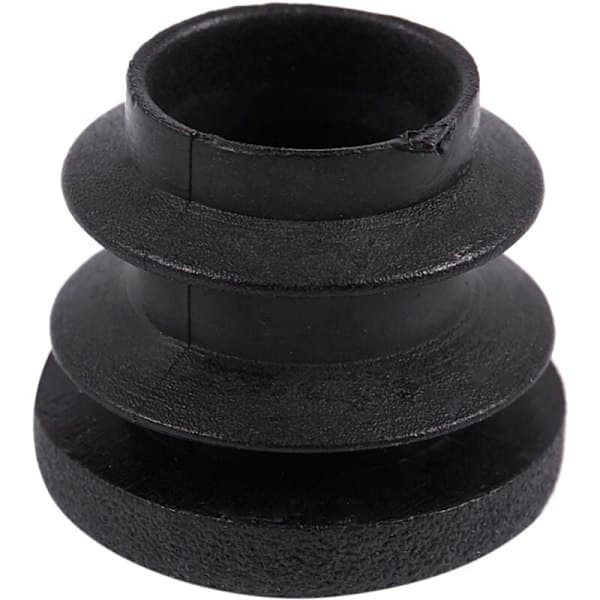15 stk sorte plastikpropper runde rørindsats rørprop 16 mm