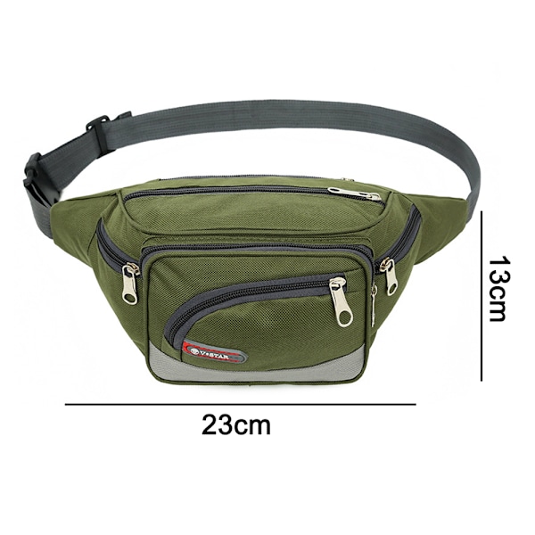 Fanny Packs For Menn & Kvinner | Vannresistent Midjeveske For Reiser, Fotturer, Sykling, Løping