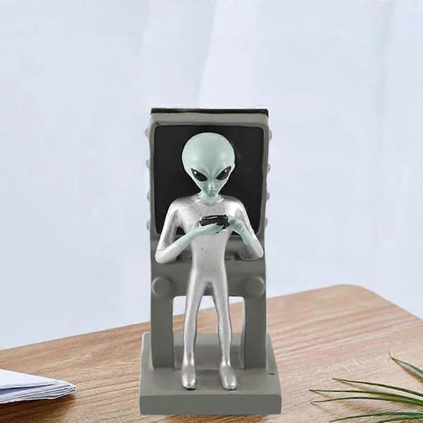 Alien-puhelinpidike, puhelinteline, pöytätuki television katseluun (Alien)[D]