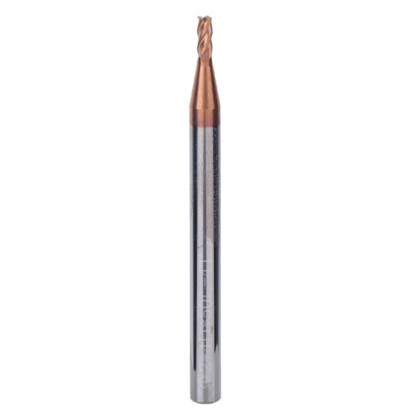 2mm 4-skærs Spiral End Mill med Nano-belægning i Wolfram Stål CNC Fræser Bit (1 stk)