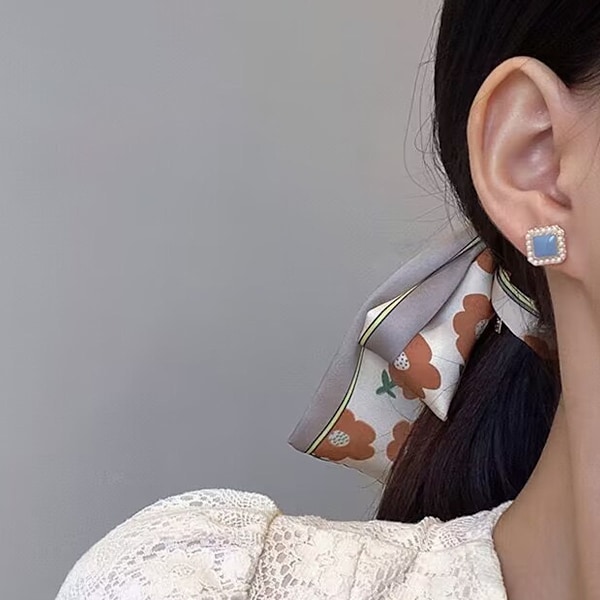 Øreringe til piger og kvinder, chunky hoops i multipak, øreringe til fødselsdagsfestgaver