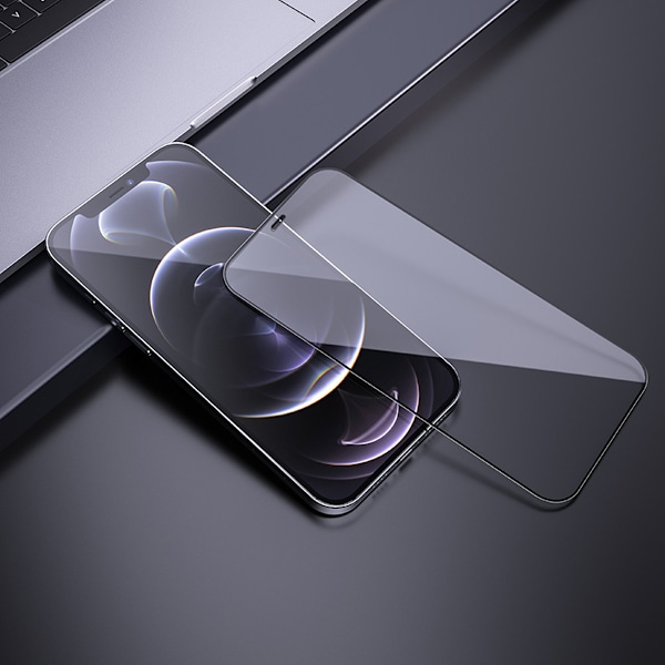 2-Pack iPhone 14 Plus Heltäckande Skärmskydd i Härdat Glas