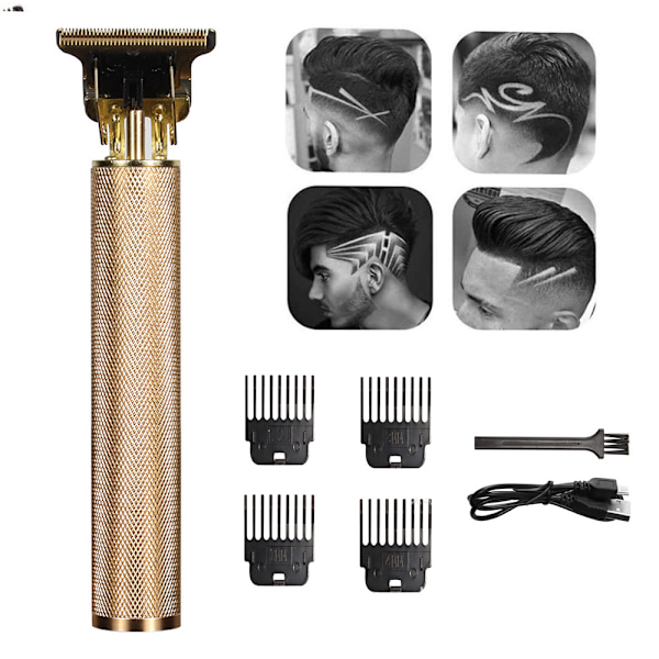 Hårklippar för Män Professionell t-bladtrimmer, för hårsnitt, bärbar hårtrimmer