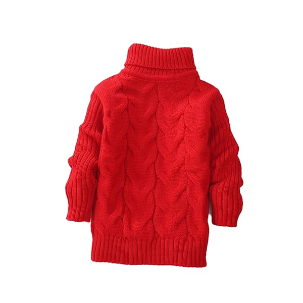 Høst- og vinterturtleneck-sweatre til børn - drenge og piger