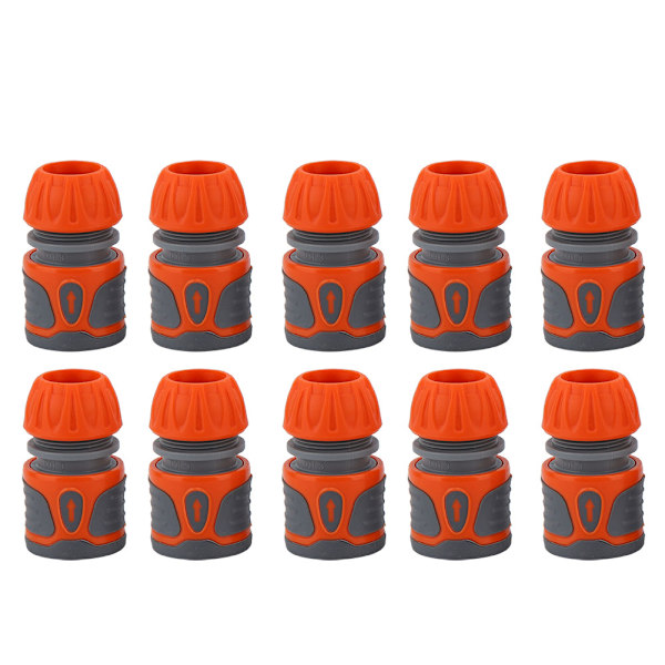 1/2\" Hurtig Vandhane Slangekobling Havevanding Vandrør Adapter (10 stk)