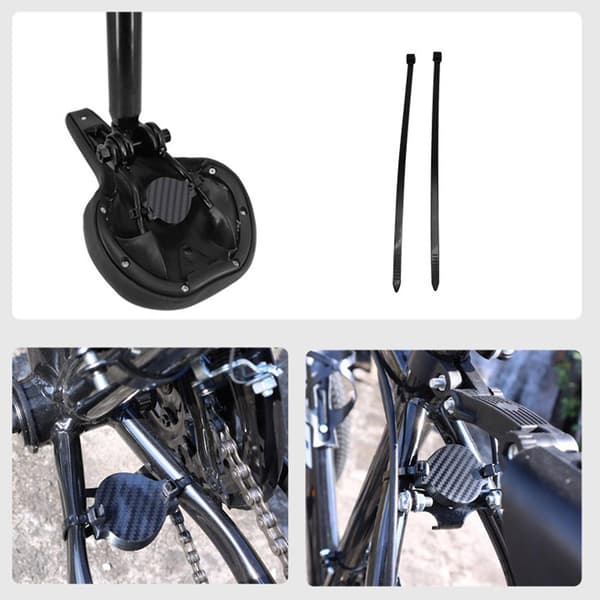 Bike Mount for Saddle Rail Hidden Mount Fixed Holder Rack Protective for Case[D] Screw