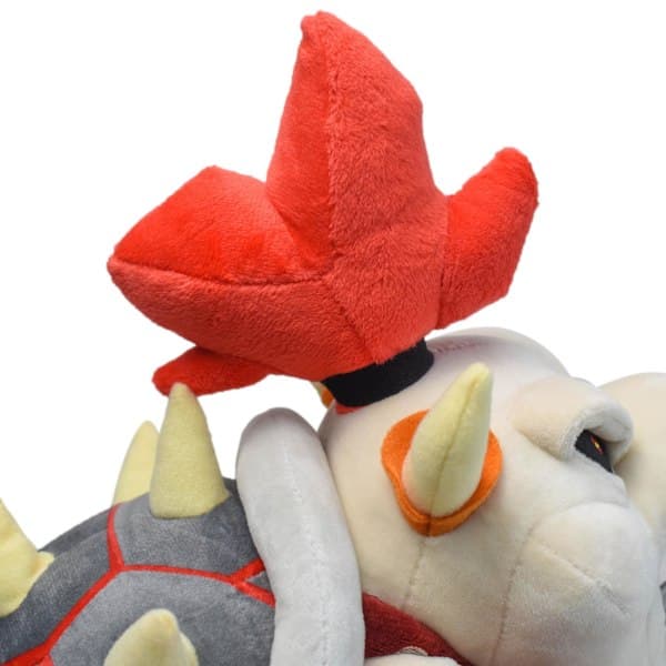 Super Bros Dry Bowser Harmaa All Star Collection Pehmolelu, 13\" Lasten Pehmoeläin