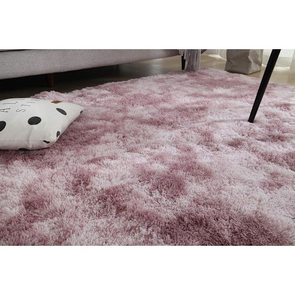 Mjuk Modern Shaggy Matta 4x6.6 för Sovrum Vardagsrum Sovsal Barnrum Hem Dekorativ, Halksäker Plysch Fluffig Päls Area Mattor Bekväm Barnkammare