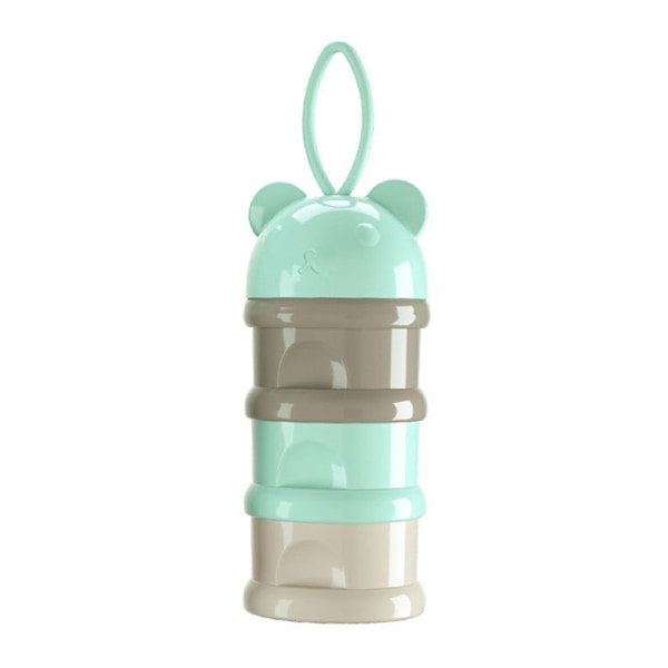 Stable, bærbar melkepulverdispenser og snacksbeholder for baby og barn, perfekt for utendørs