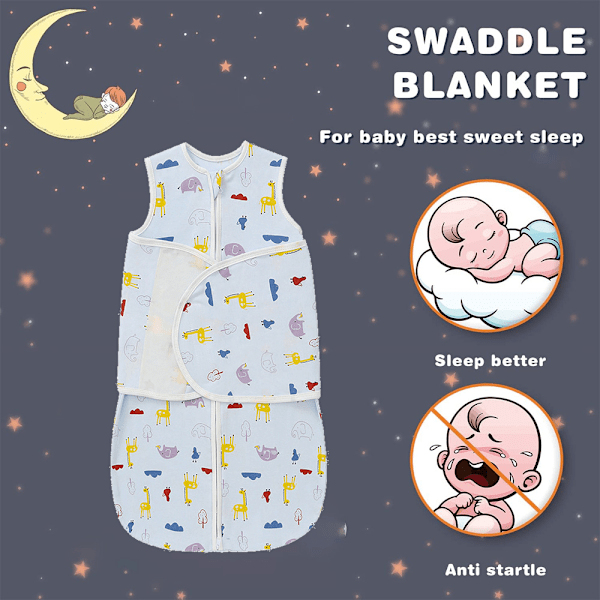 Sovesekk for babyer - silkestoffsvesekk for å swaddling babyer