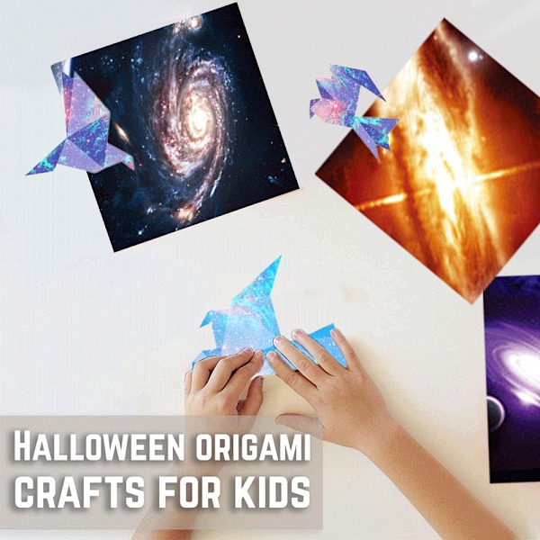 Stjärnhimmel Origami Papper 100 Ark 6 Tum Kvadrat Olika Färg på Båda Sidor Hantverk Origami Papper Konst