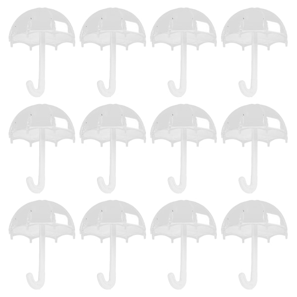 12st paraplyformad godislåda Bärbar Söt utsökt plast