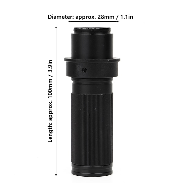 34MP 120x Objektiv Elektronmikroskop HDMI USB Industrielt Mikroskopkamera 100-240V (EU-stik)