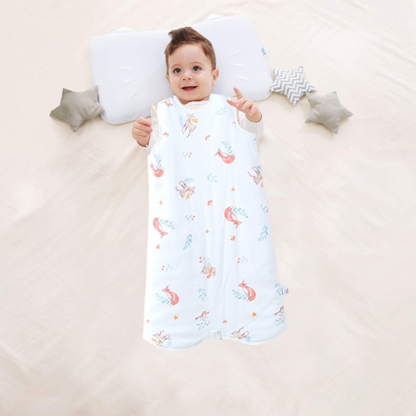 Baby sparkfri täcke sovsäck, förtjockad sovsäck för höst och vinter.
