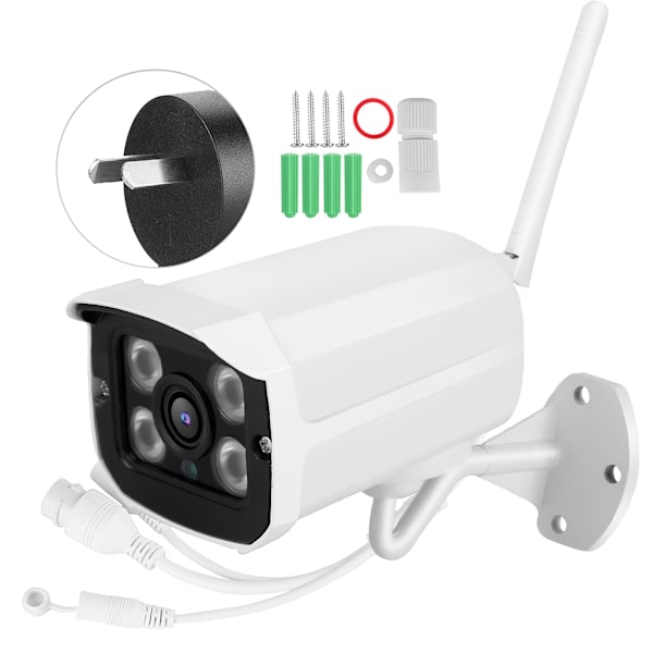 Q8 Utomhus Vattentät 1080P WIFI Kulkamera CCTV Hem Säkerhetssystem 110-240V(AU)