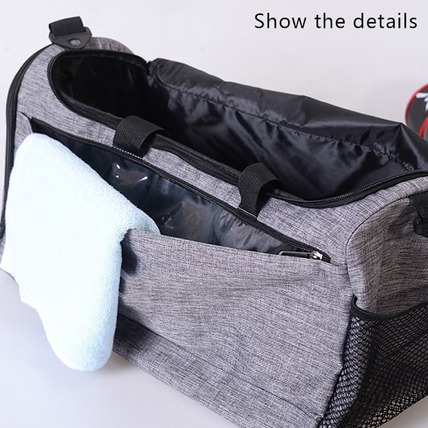 Gym Rejsetaske, Vandafvisende Carry-on Duffel Taske til Rejser for College Studerende