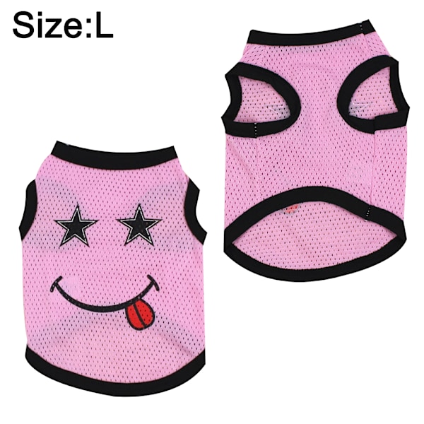 Sommer-gaze-mesh-hundevest let åndbar hundetøj hundetøj
