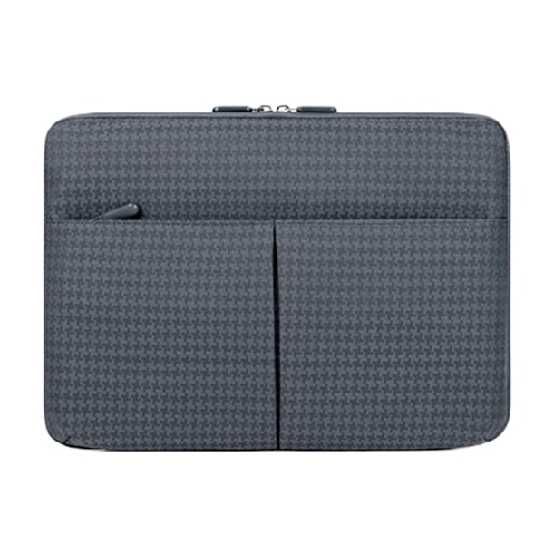 PU-läder Laptopväska, Hållbar Stötsäker Skyddande Datorväska 360 Skyddande Laptop Sleeve Väska