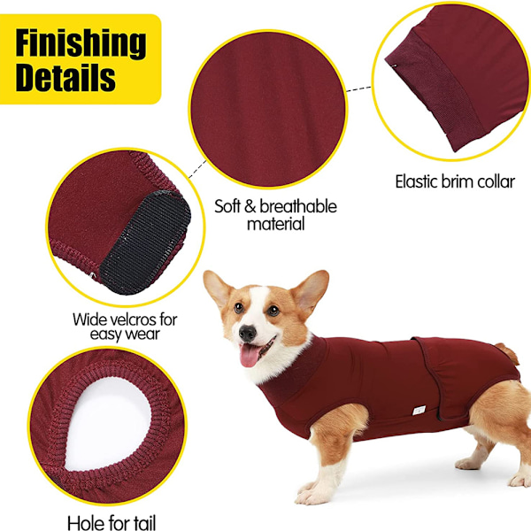 Fleece Hundekåbe Pet Jakke Reflekterende til Koldt Vejr til Ekstra Store til Små Kæledyr