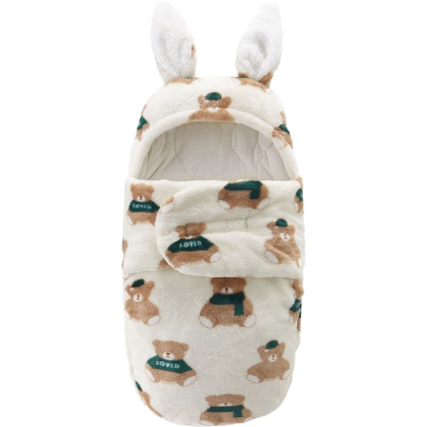 Ny höst/vinter flanell baby sovsäck