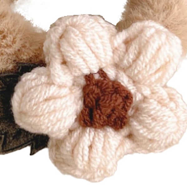 Terry Klud Elastisk Strækbar Fuzzy Bred Tyk Hårbånd Scrunchies Bånd Ring