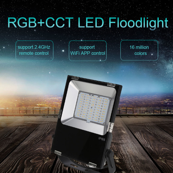 Milight 2.4G utomhus vattentät LED RGB + CCT Flood Light