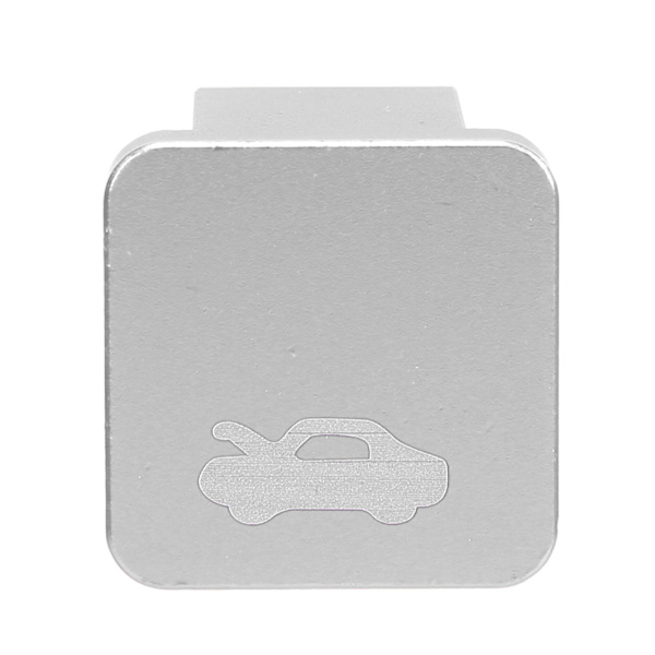Hætteudløsergreb Reparationskit Aluminium Legering Udskiftning til Civic CRV Element Ridgeline (Sølv)