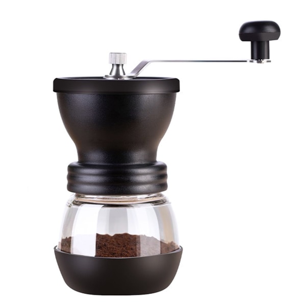 Manuell kaffebönkvarn med manuell justering Tank Liten