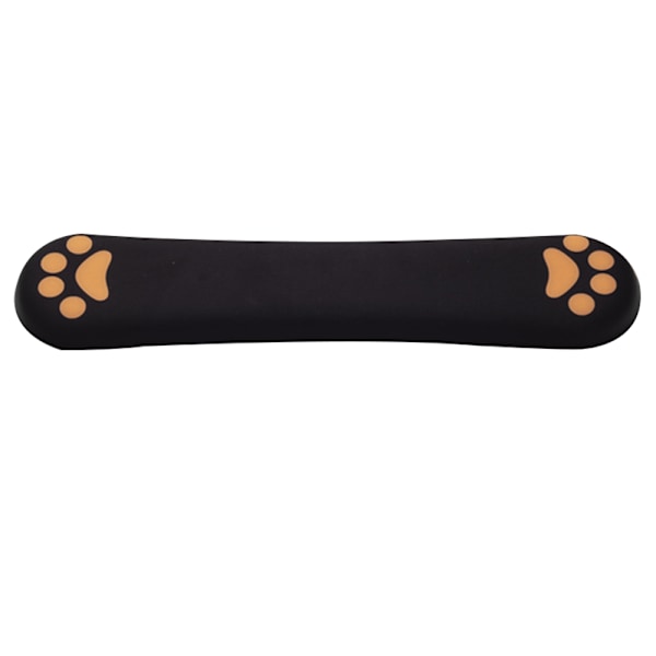 Håndleddstøtte for tastatur, komfortabel minneskumfylling, sklisikker, søt katteklo - 38cm